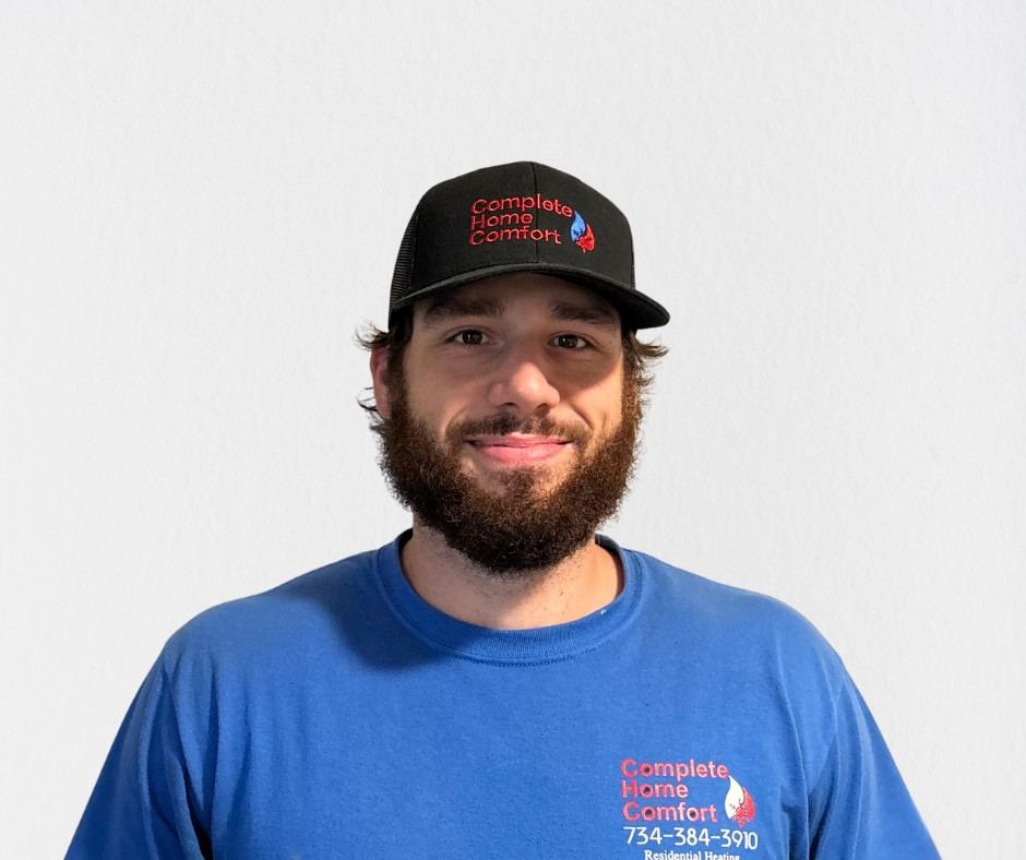 Christian Hodge, Service Technician at Complete Home Comfort.