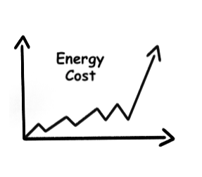 Energy Cost Graphic